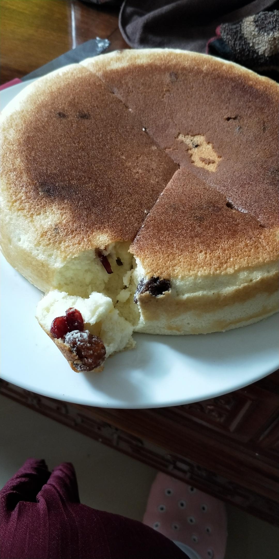 电压力锅 蒸蛋糕