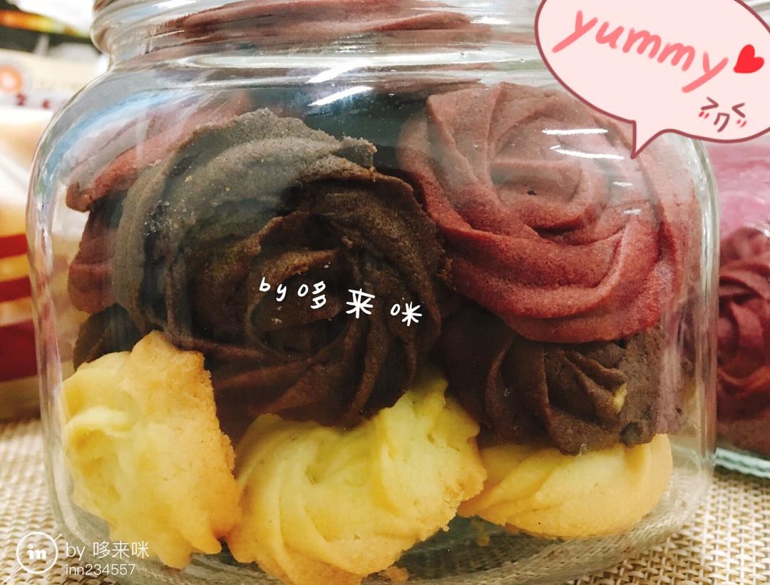 零失败花纹超级立体的黄油曲奇