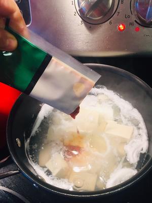 快手韩式减脂无油豆腐粉丝汤的做法 步骤5