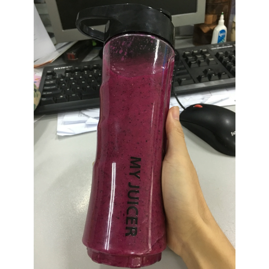 养乐多火龙果汁～