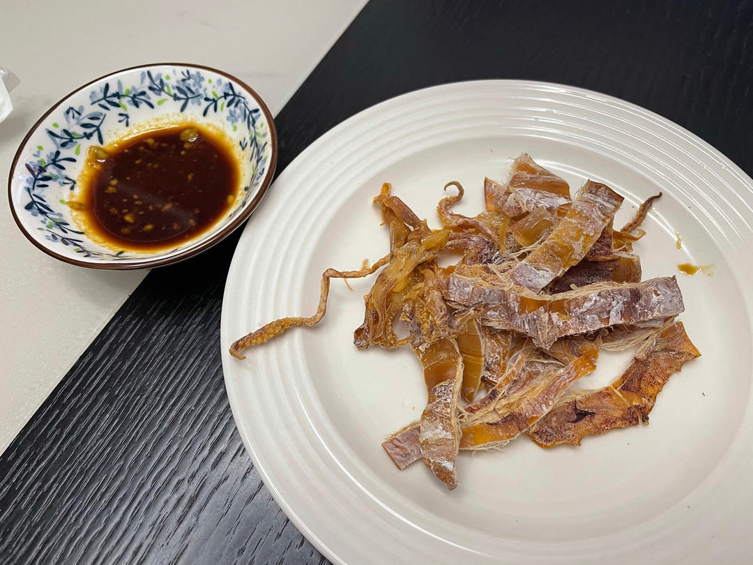烤鱿鱼干