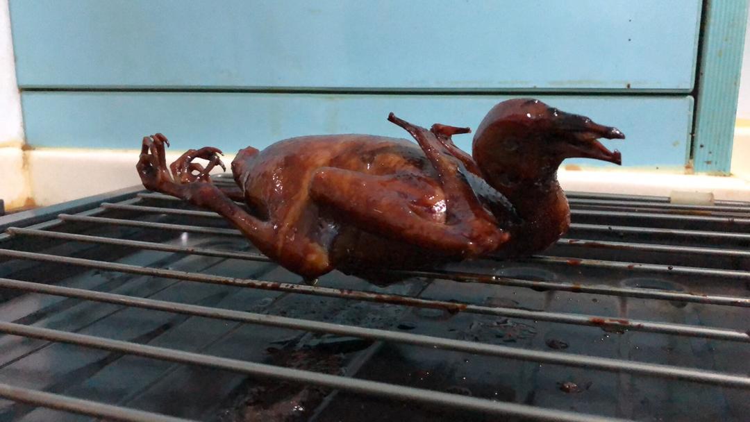 烤箱版脆皮乳鸽