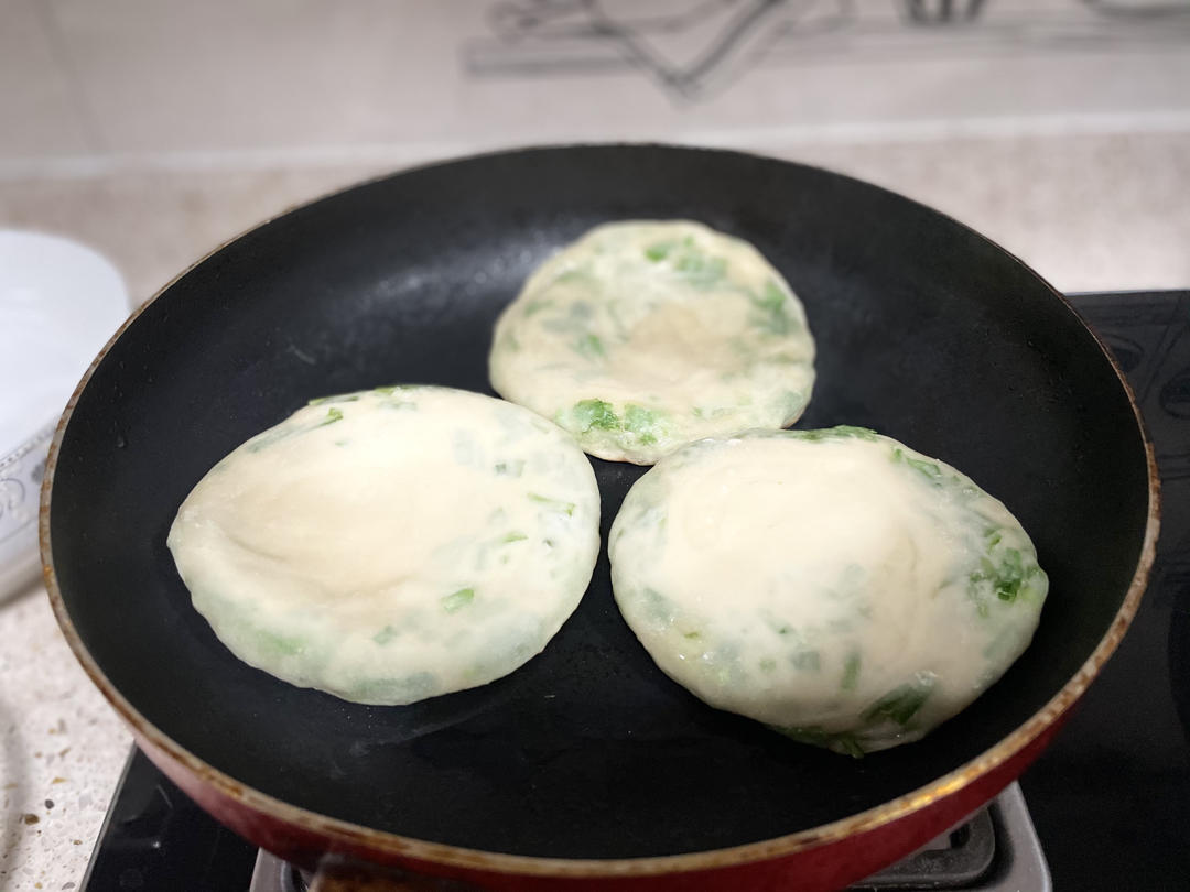 上海猪油葱油饼
