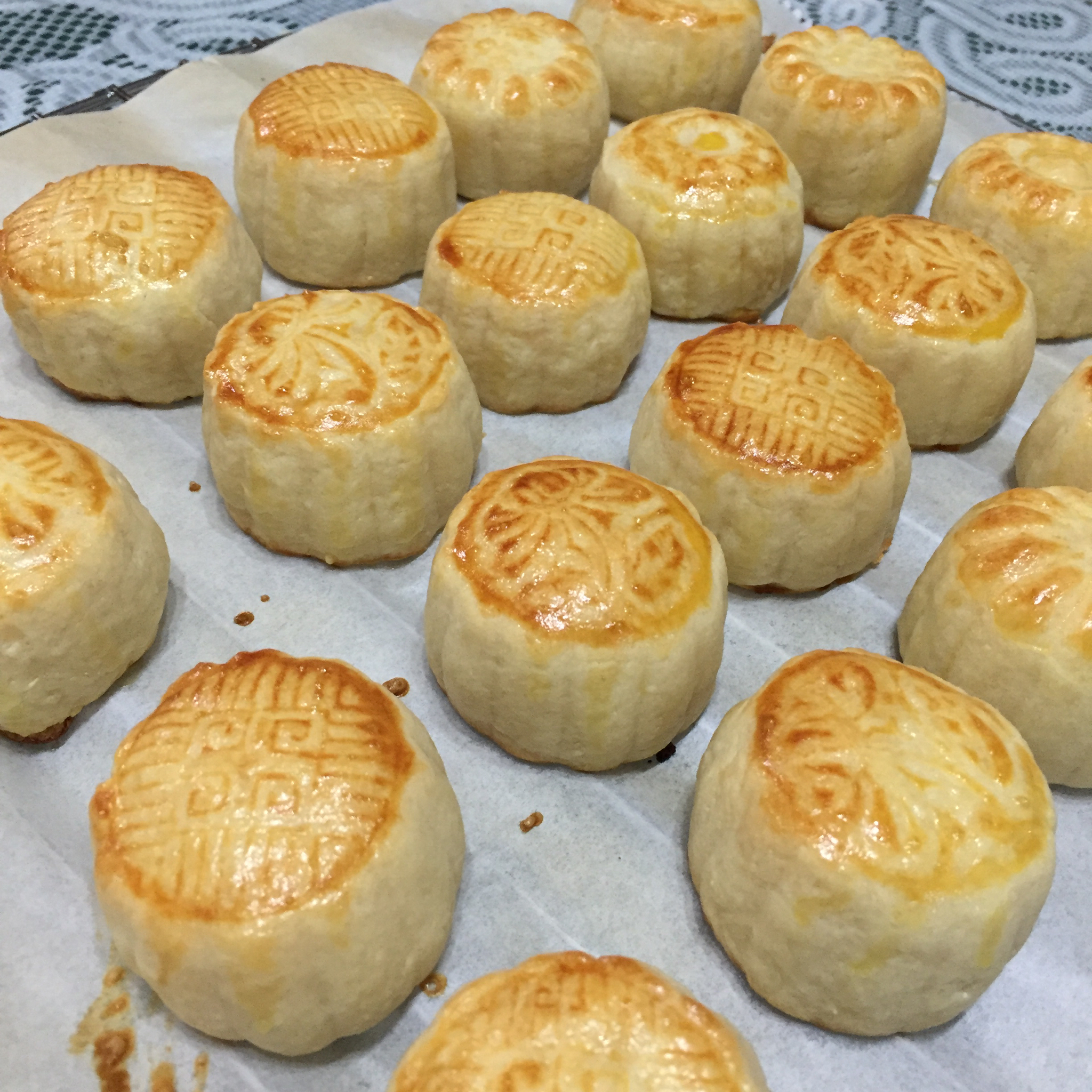 香港半岛奶黄月饼