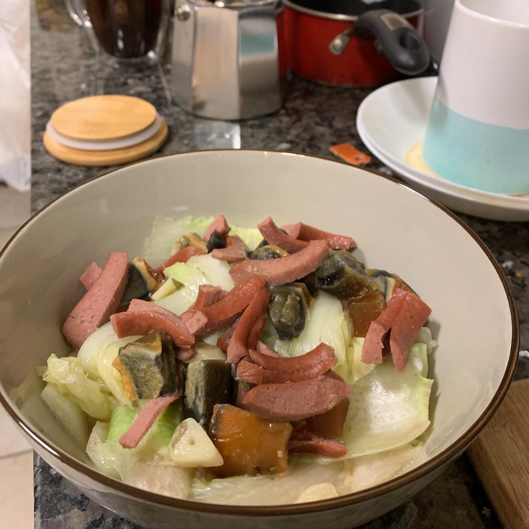 厨师长教你：“上汤大白菜”的家常做法，营养又美味