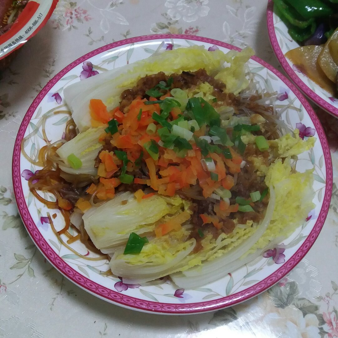 蒜蓉粉丝蒸娃娃菜