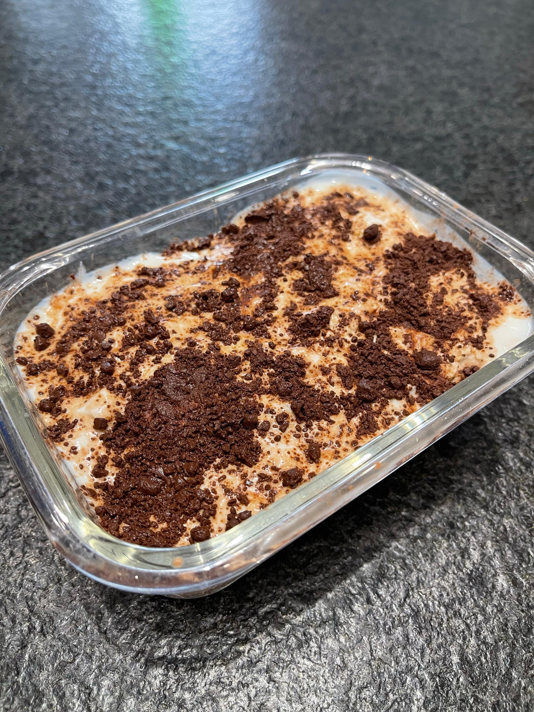 低脂低卡！免烤箱！！燕麦提拉米苏