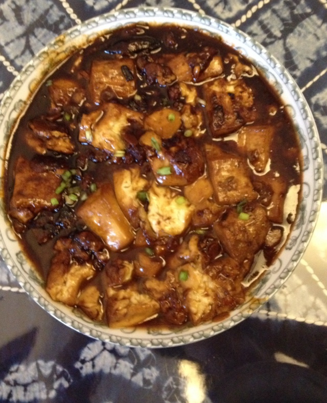 家常红烧肉末豆腐