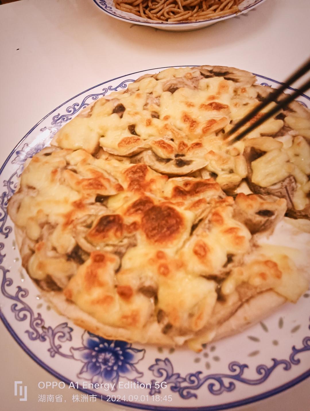 6寸香蕉披萨（超简单）