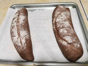 可盐可甜纯黑麦粉手揉面包的做法 步骤13
