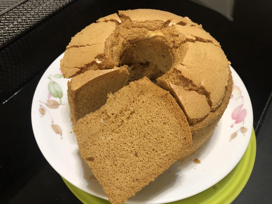 黄豆粉戚风蛋糕