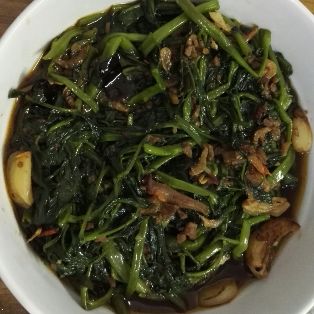 泰式虾酱炒空心菜