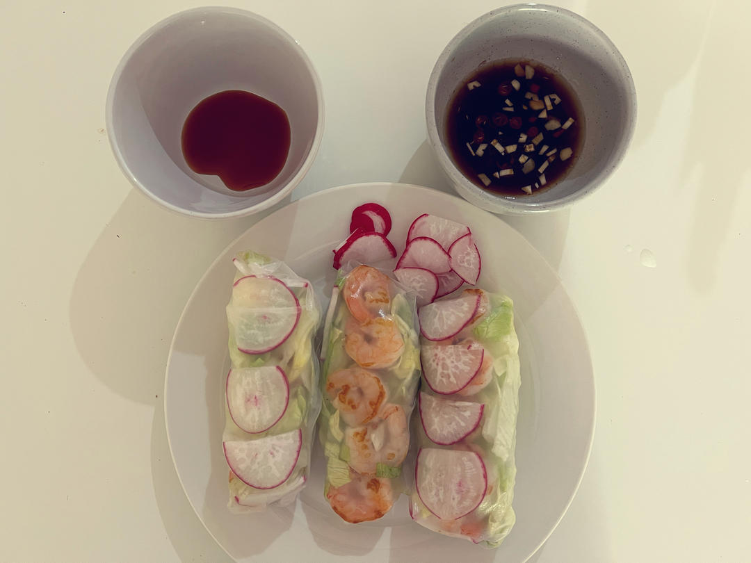 【外貌协会🌴】越南春卷（附蘸汁做法，超低热量！）
