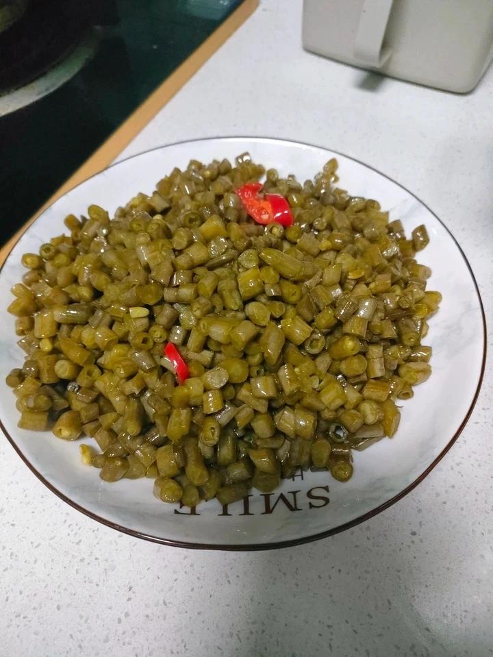记忆中的味道——腌豇豆