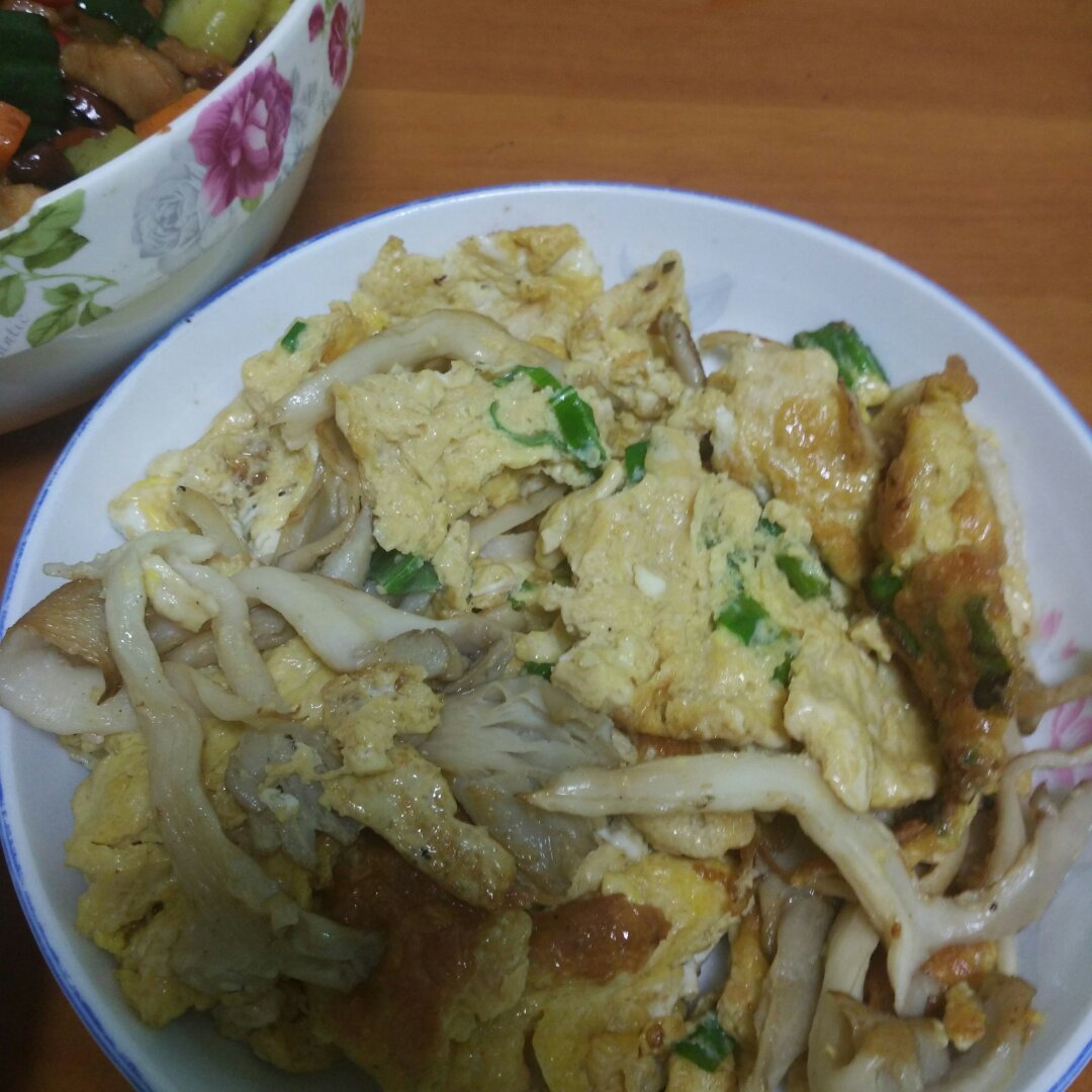 蘑菇煎蛋