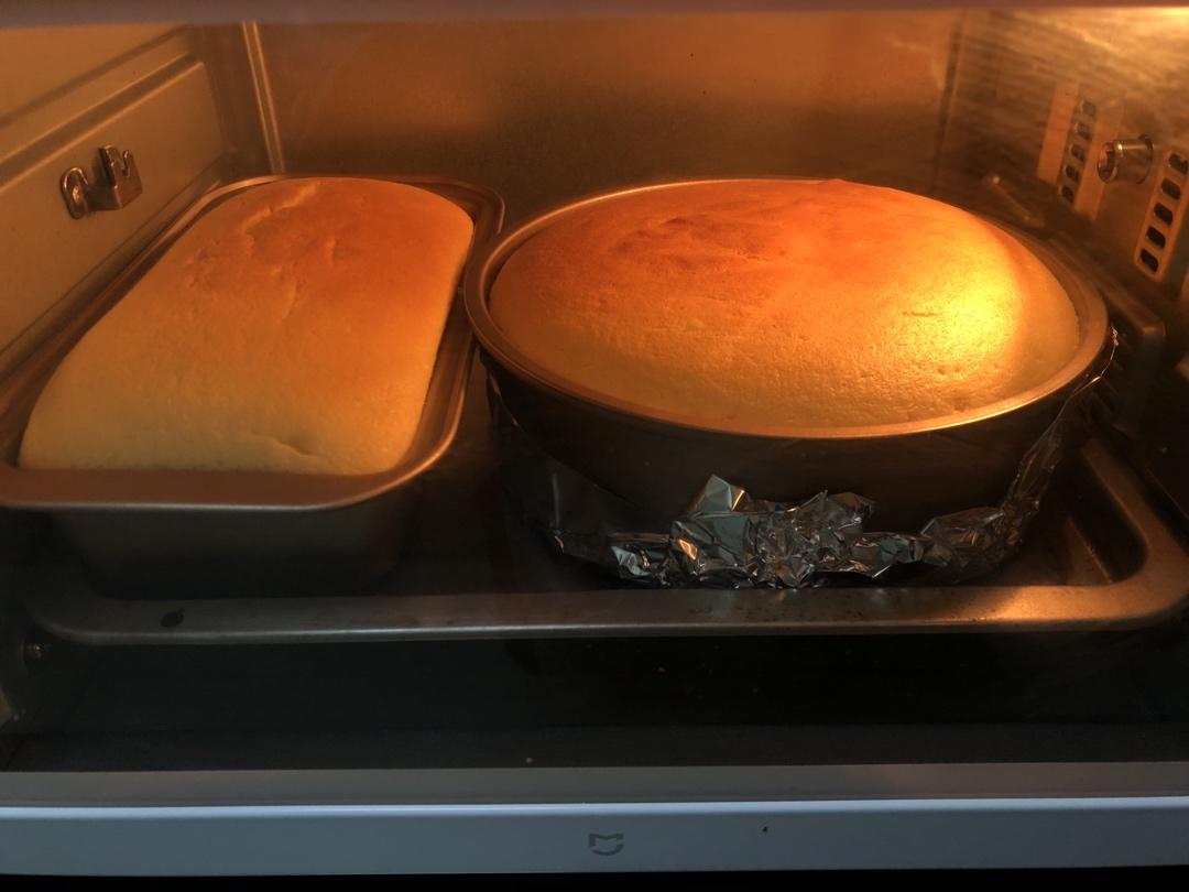 不开裂不回缩不掉皮的酸奶水浴法蛋糕