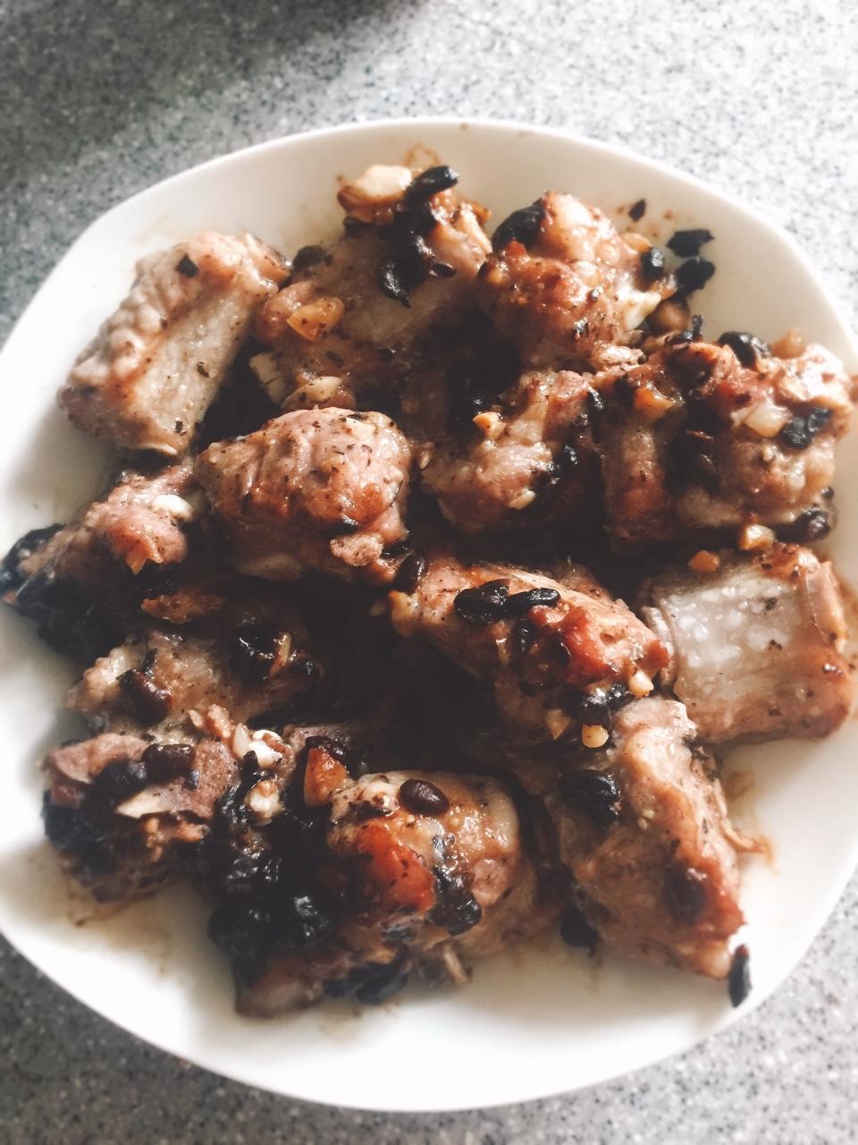 豆豉蒸排骨