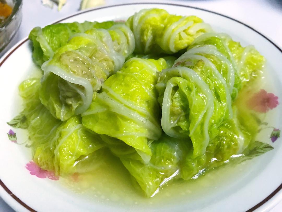 肉酿白菜卷