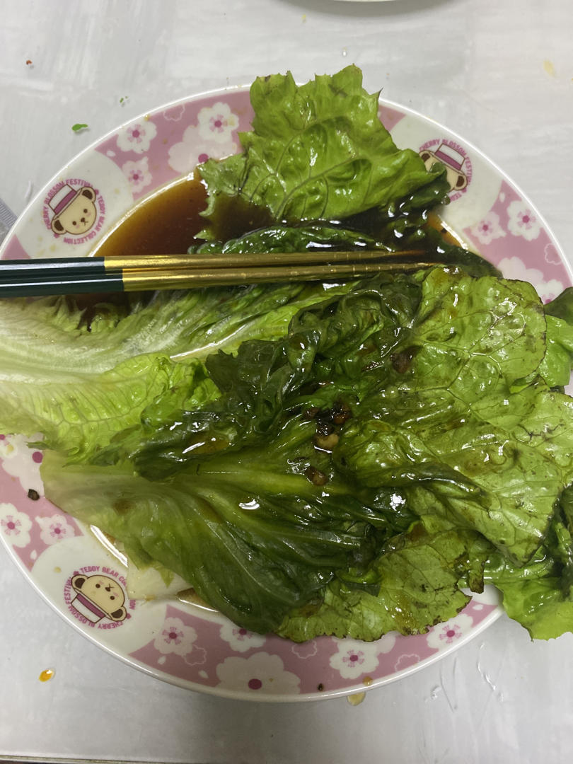 蚝油生菜（减肥必备）