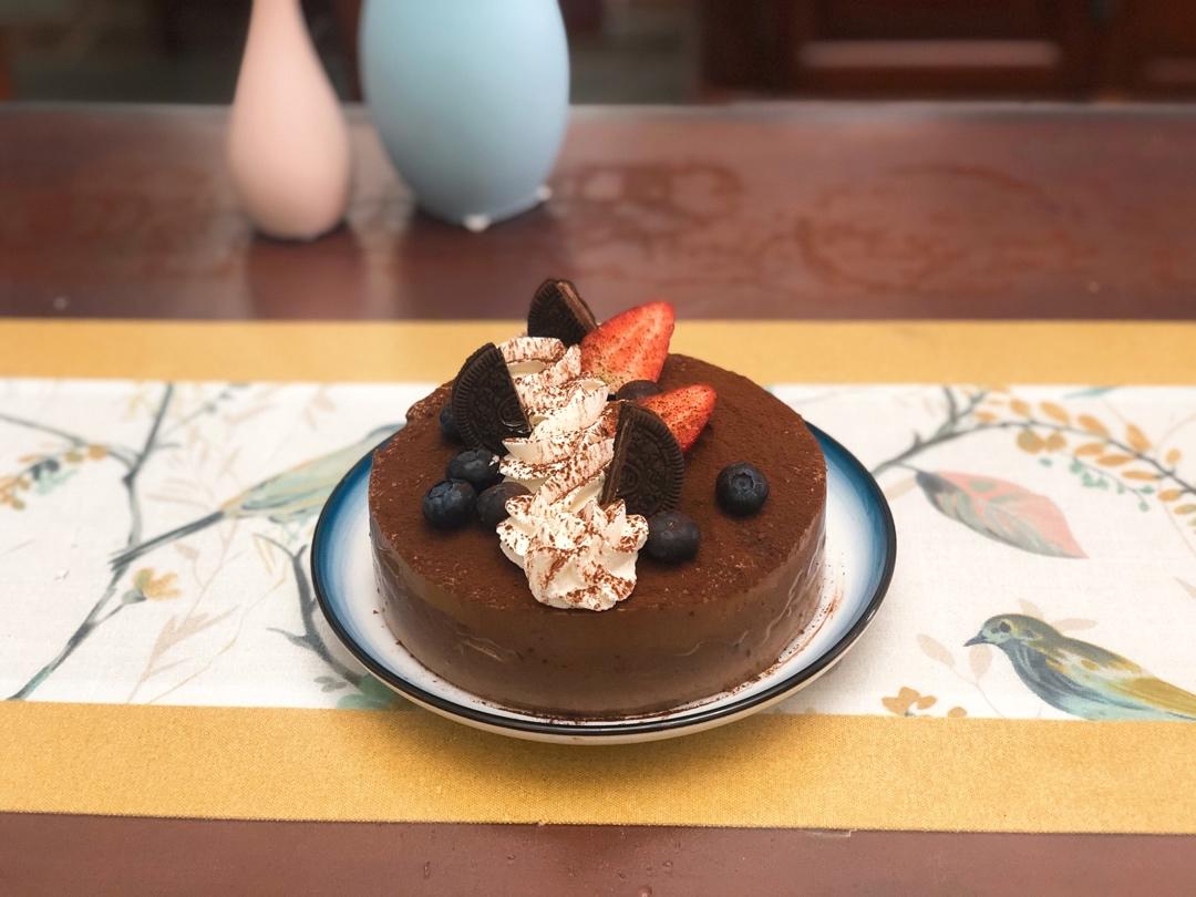 浓郁巧克力慕斯蛋糕（6寸）