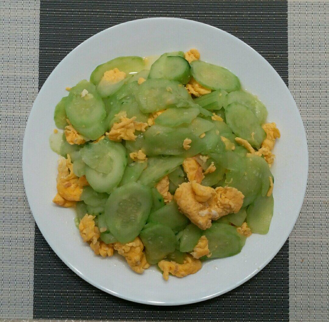 黄瓜炒鸡蛋