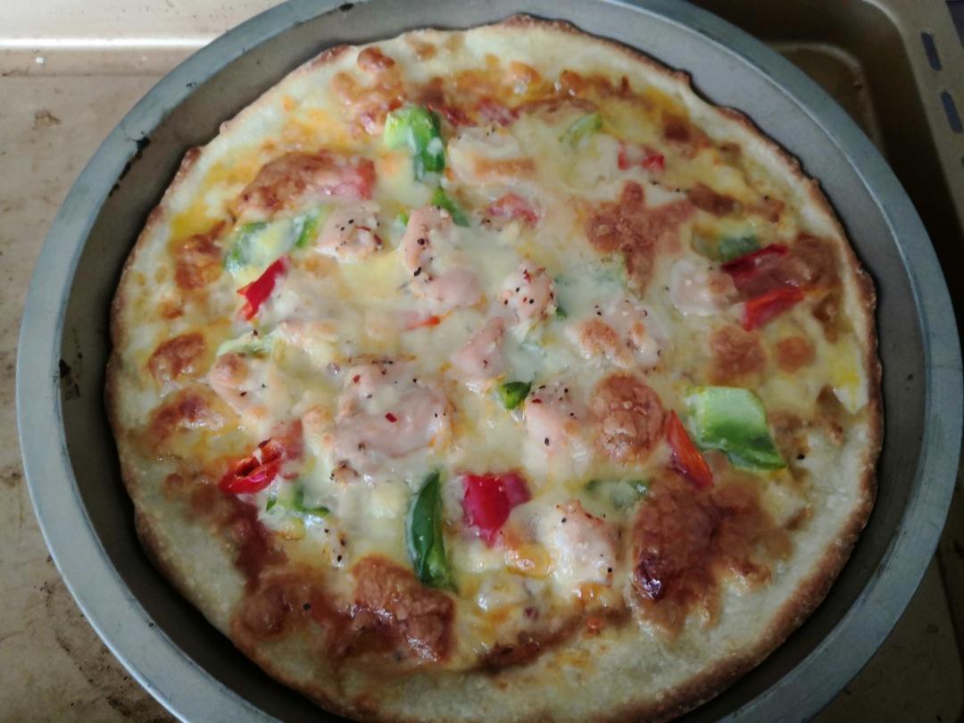 黑椒鸡肉比萨（君之配方）