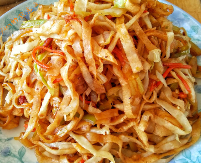 家庭炒饼的做法