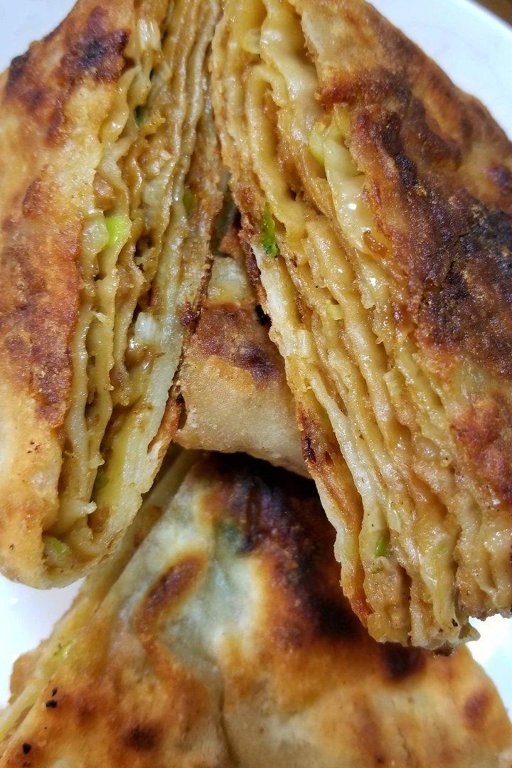 anita的楠楠做的千层肉饼