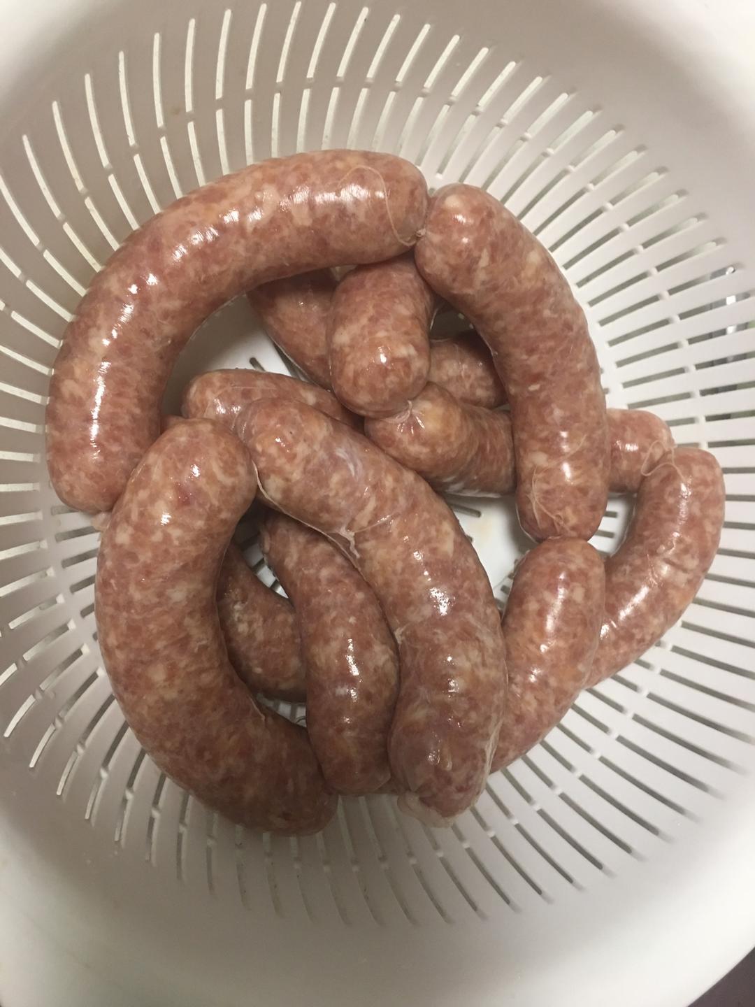 自制烤肠的做法