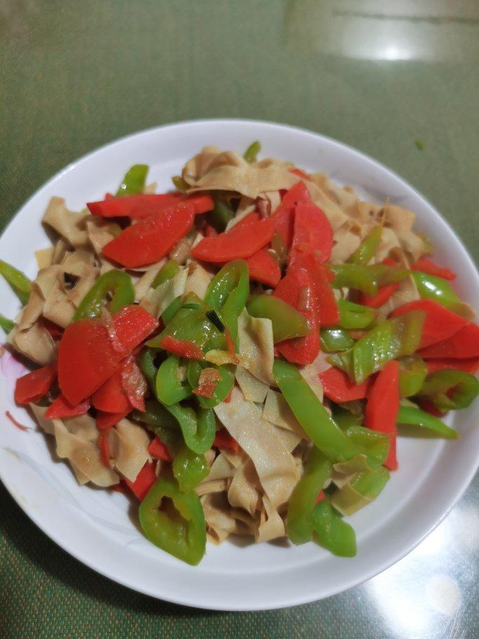 随便炒都很美的豆腐皮