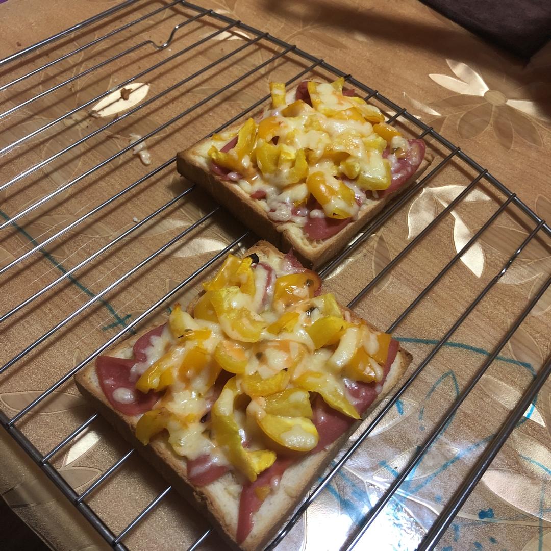 超好吃面包披萨🍕