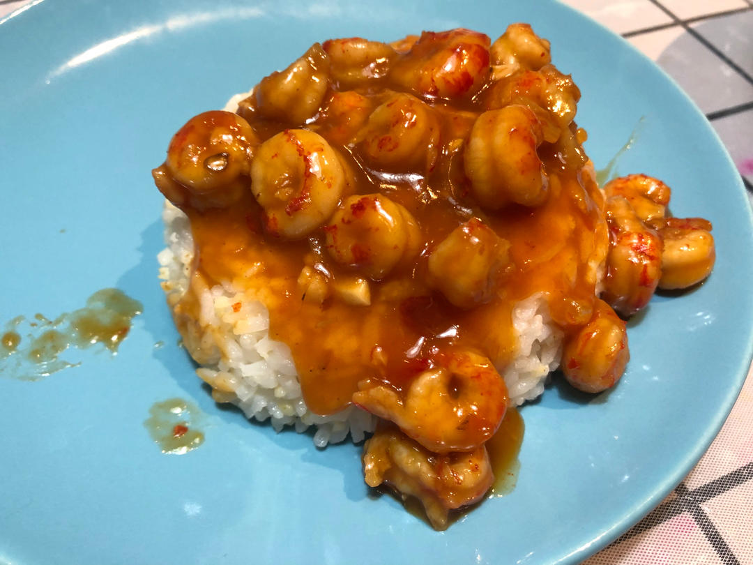 当小龙虾遇上盖浇饭，好吃到盘子都舔干净了！