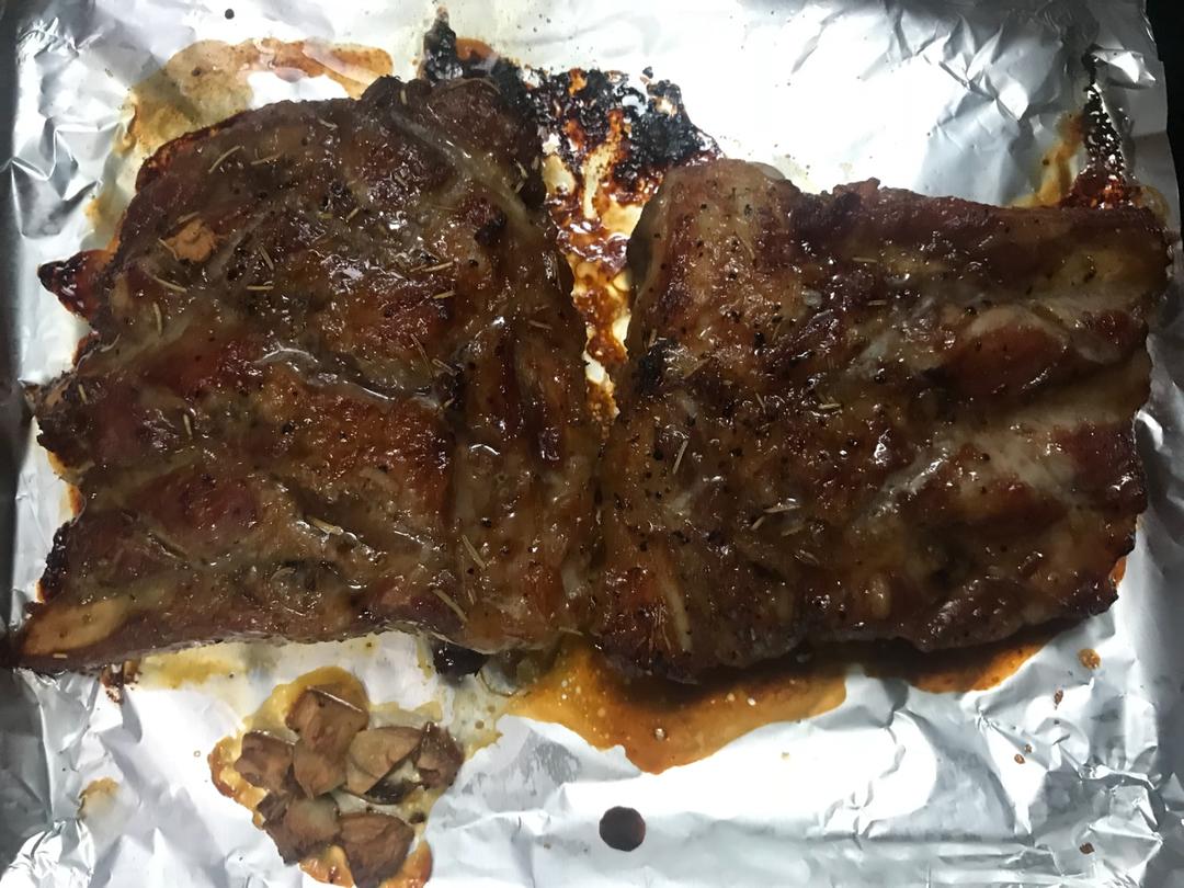 香到骨头里的蒜香排骨（烤箱）