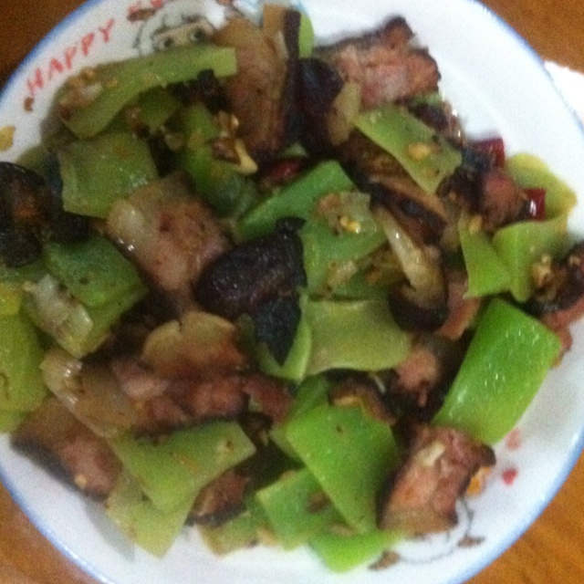 莴笋炒腊肉
