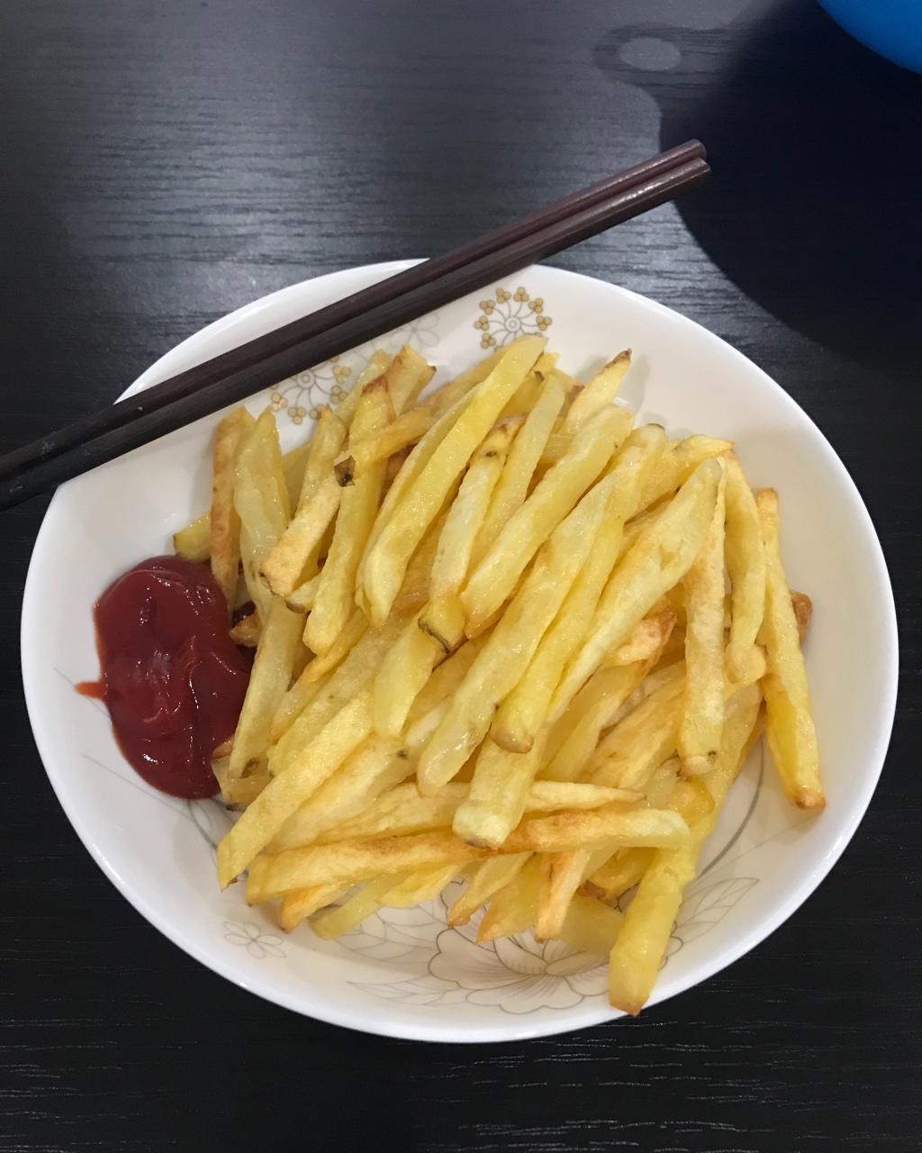 我要做个小太阳122做的烤箱版薯条