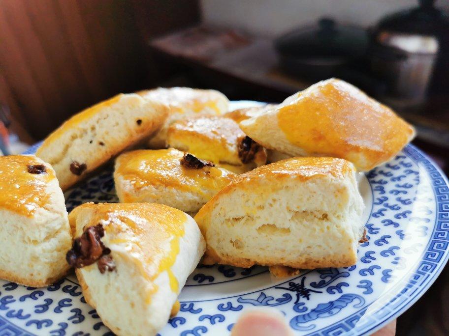 完美裂纹～百分百成功的超好吃奶香司康（禁止搬运）