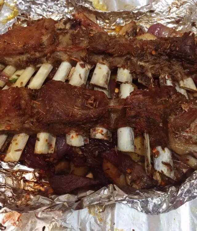 孜然烤羊排