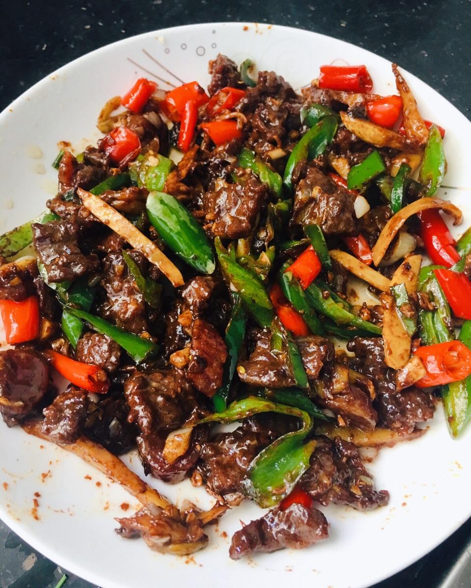 小炒牛肉