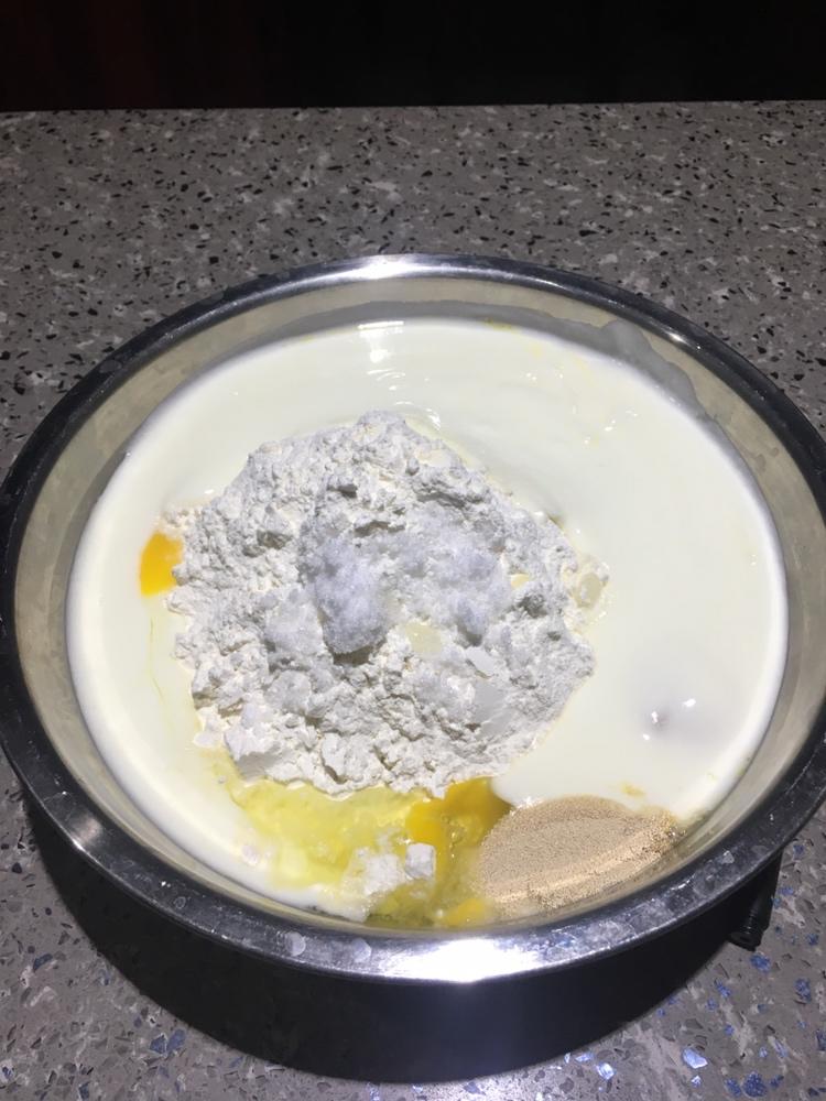 纯奶手撕吐司的做法 步骤1