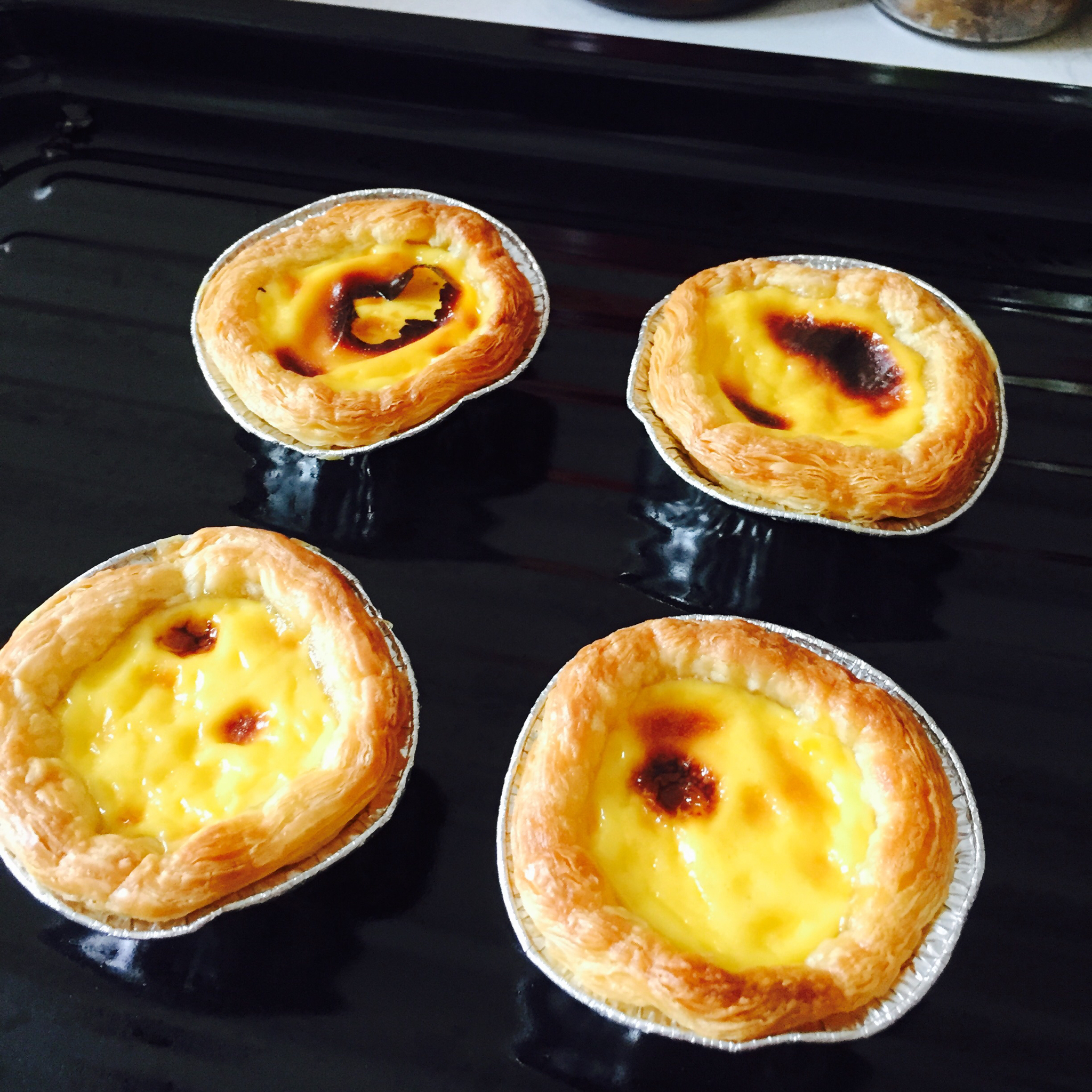 超完美味道超正的蛋挞配方，比KFC的还要嫩还要香~做过最好吃的蛋挞配方