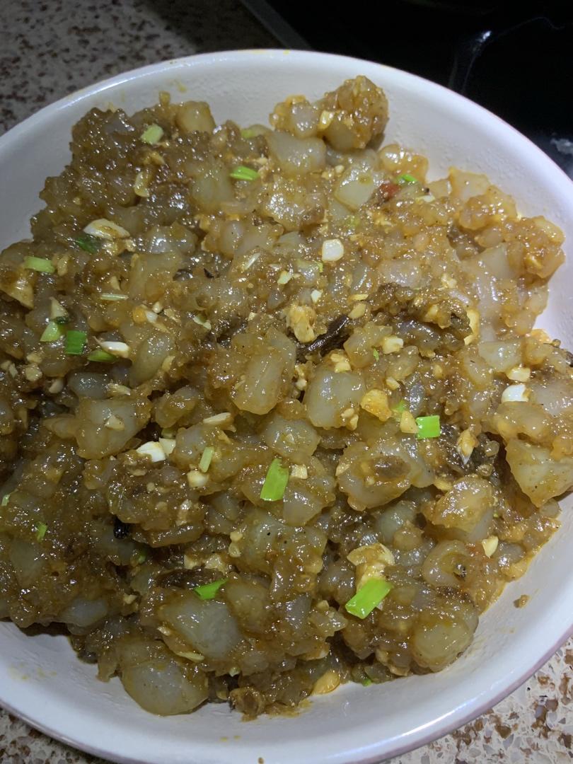 炒凉粉