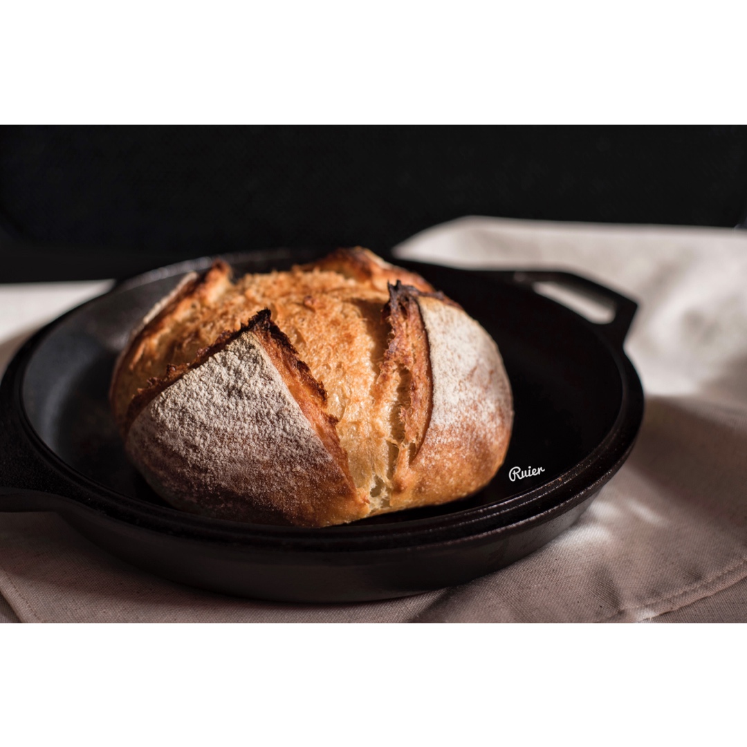 《割口发烧友的面包》—— 松软的自制酵母乡村面包（70%酵种 1）