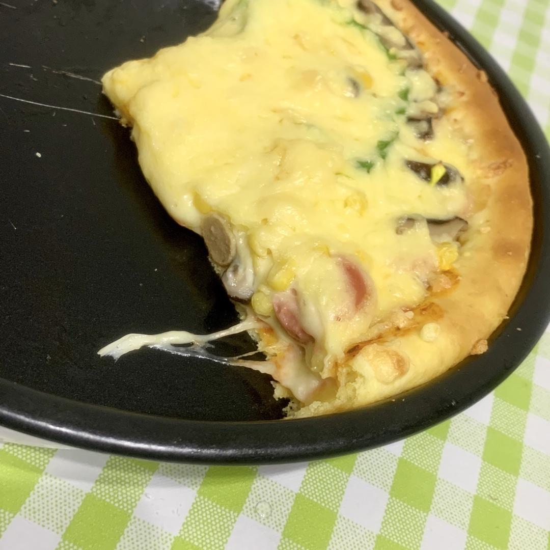 八寸披萨（附带饼皮做法）