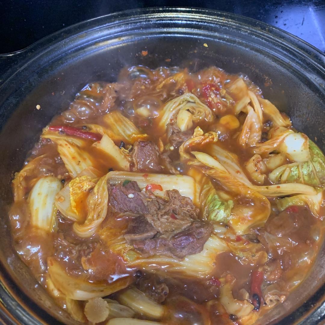 牛腩牛肉火锅 牛腩干锅 湘菜湖南菜