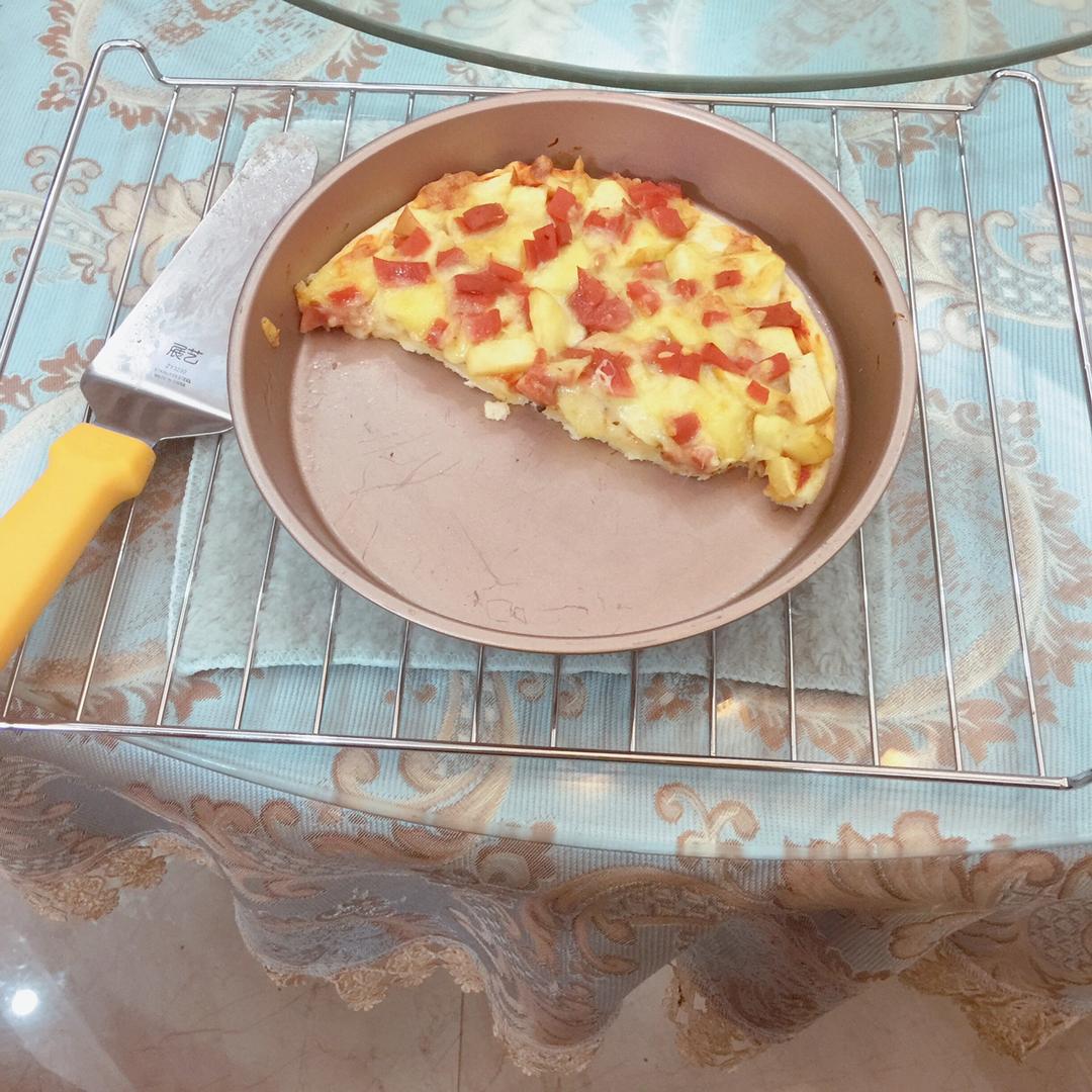 苹果培根比萨