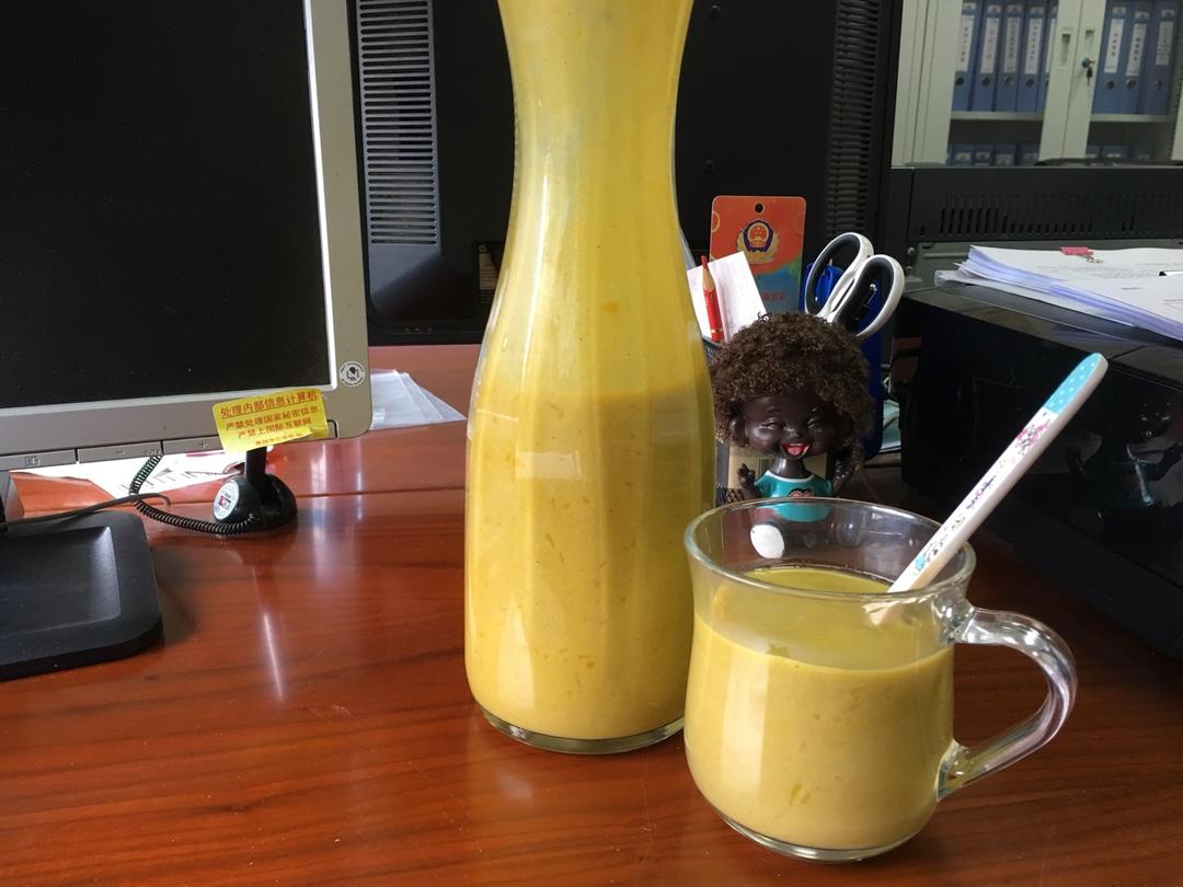 南瓜绿豆豆浆
