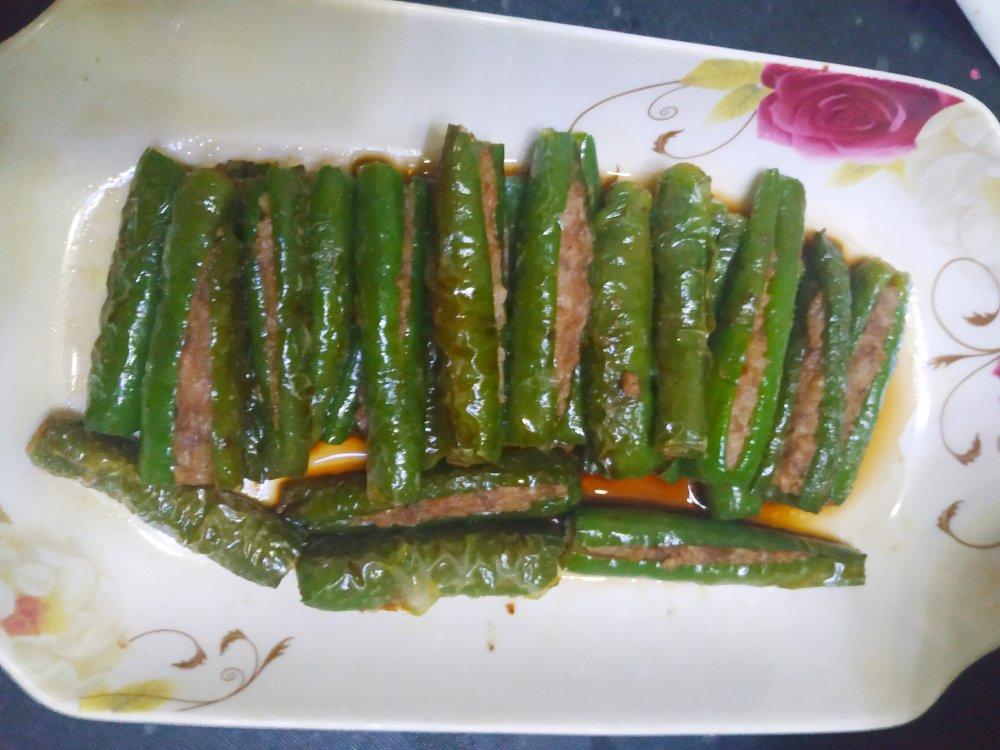 下饭菜肴--青椒酿肉