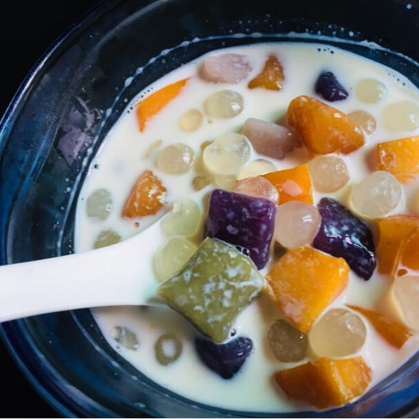 牛小牛的牛麻麻做的椰汁西米芋圆