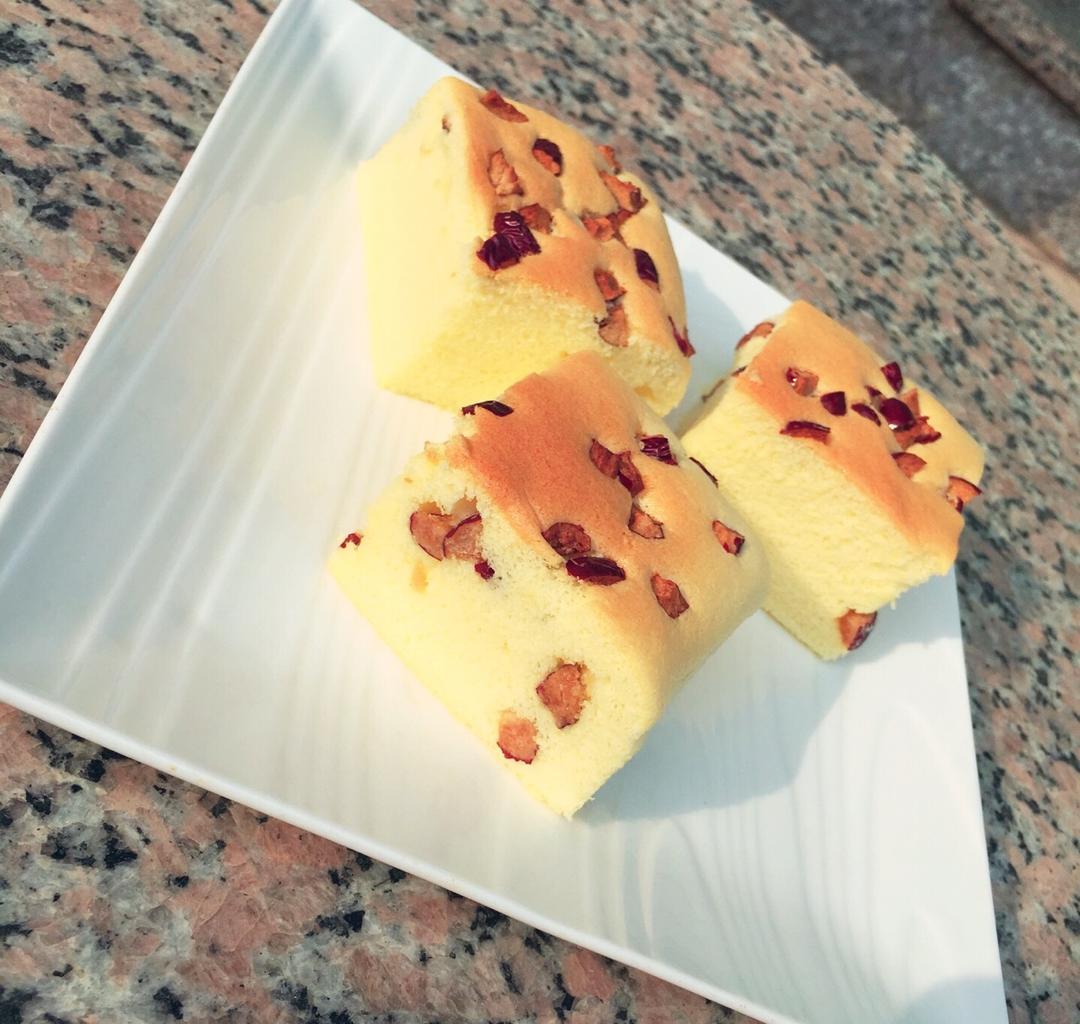 蝶汐舞做的酸奶古早蛋糕