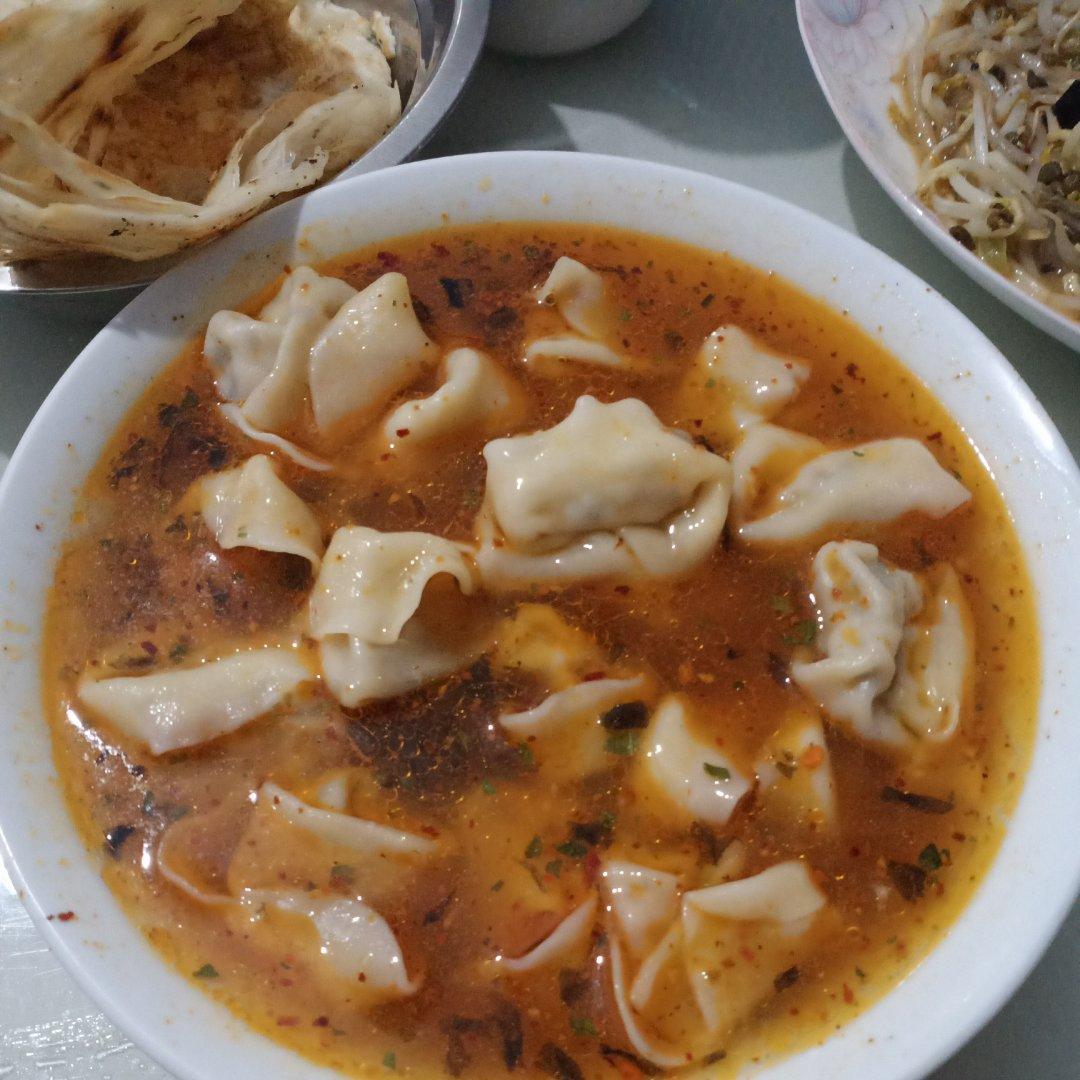 🔥好吃到汤汁都不剩❗️酸汤馄饨❗️